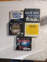 Lot of 5 Harlan Coben Audiobooks Promise Me Stay Close Six Years Missing... - $11.88