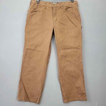 Gravel Gear Men Pants Size 40 Brown Cargo Heavy Duty Workwear Relaxed Fi... - $13.77