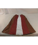 Adult Women&#39;s Faux Leather Red White Brown Gray Elastic Waistband Skirt ... - $25.14 CAD