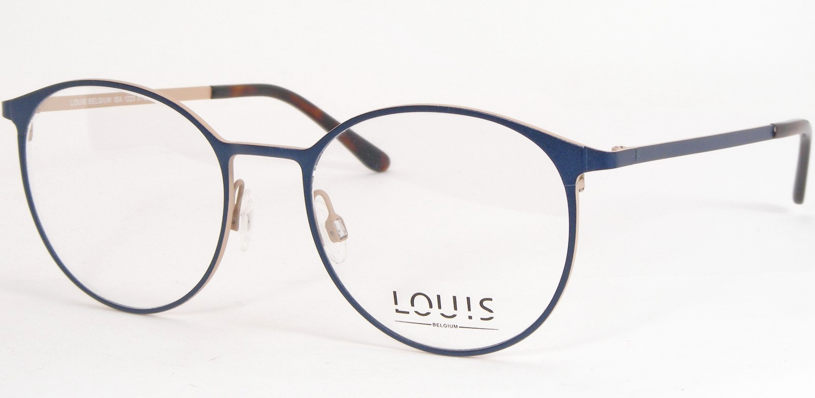 Louis Belgium ISA 1223 Matt Send Blue /Beige UNIQUE EYEGLASSES GLASSES 5... - $198.00