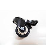 Caster Wheels with Cam Brake 2&quot; x 7/8&quot; Swivel Wheel Threaded Stem 1/2&quot; x... - €7,07 EUR