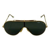 Vintage Bausch &amp; Lomb Ray-Ban USA G15 Single Lens Wings Sunglasses Aviator - £197.31 GBP