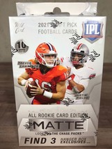 2021 Wild Card Draft Pick All Rookie Edition White Matte Hanger Box- Sealed - £23.20 GBP