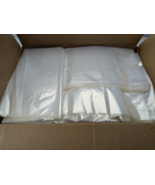 Pack of 500 Montana Broom &amp; Brush Clear Poly Liners 15&quot; x 9&quot; x 24&quot; 2 mil... - $117.73 CAD