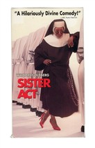 Sister Act VINTAGE VHS Cassette Whoopi Goldberg Harvey Keitel Maggie Smith - £11.86 GBP