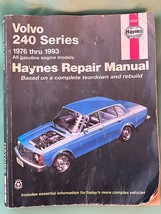 Haynes Repair Manual  97020 For Models Volvo 240 Series 1976 Thru 1993 Gas - $14.73