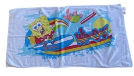 Spongebob Surf Pants Beach Towel Patrick Terry Cloth Patrick 56”X 29” 2007 - £12.02 GBP