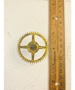 Ingraham Clock Mvmt (Pat 78/79)  Escape Wheel (See Pics To ID) (KD2915) - $12.99