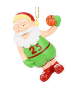 NO PACKAGING Air Santa Basketball Christmas Ornament NBA Ball Funny Snow... - $10.00