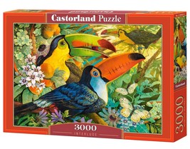 3000 Piece Jigsaw Puzzle, Interlude, Colorful birds, Toucans, Animal puz... - $1,246.85 MXN