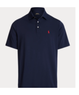 Polo Ralph Lauren Performance Polo Shirt Mens XXL 2XL Navy Blue Short Sl... - $79.00