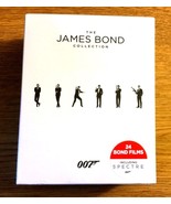 The James Bond Collection (Blu-ray Disc, 2016, 24-Disc Set) + BOND GIRLS... - $99.88