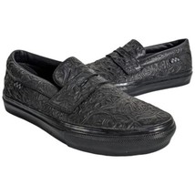 Vans Skate Loafers Beatrice Domond Style 53 Black Mens Size 7.5 Floral - $89.10