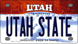 Utah State Utah Novelty Mini Metal License Plate Tag - £11.71 GBP