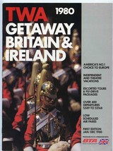 TWA 1980 Getaway Britain &amp; Ireland Tour Booklet  - $17.80