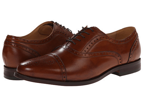New Handmade mens brown Oxford leather shoes, Men's brown formal leather shoes