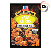 Full Box 12x Packets McCormick Grill Mates Baja Citrus Flavor Marinade M... - £28.93 GBP