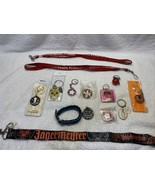 Lot of 10+ Keychains Sugar Skull Deadpool Disney Jäegermeister Coca-Cola KG - $277.04 MXN
