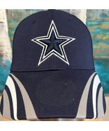 Dallas Cowboys Authentic Blue Grey White flex fit baseball cap hat - $9.65 CAD