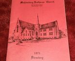 VTG Muhlenberg Lutheran Church 1971 Directory Booklet Harrisonburg Va - $16.99