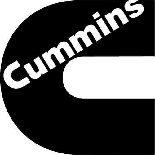 2x Cummins Logo Vinyl Decal Sticker Different colors & size for Cars/Bikes/Windo