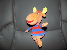 TY Backyardigans Tyrone Beanie Baby Moose 8&quot; Plush Stuffed Toy 2005 EUC - £11.83 GBP