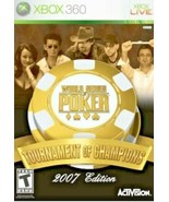 World Series of Poker Xbox 360: Tournament of Champions (Microsoft) 2006... - $10.41 CAD