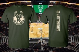 NBA Milwaukee Bucks Giannis Antetokounmpo T-Shirt S-5X  - $16.99