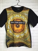 Bat Norton Pray For Saint P Graphic Short Sleeve Tee Russian Streetwear ... - $24.25