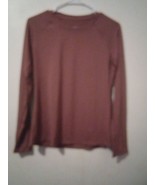 Womans Unbranded Thin Workout Long-Sleeve Shirt Sz M 9037ARE - $20.57 CAD