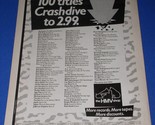 The HMV Shop No 1 Magazine Photo Clipping Vintage Oct 1984 UK 100 Titles... - $14.99