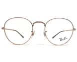 Ray-Ban Eyeglasses Frames RB3582V 2943 Copper Gold Asian Fit Wire Rim 49... - £73.81 GBP