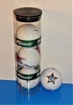 Pinnacle Custom Golf Balls Lot of 4 w/ Office Of The Sheriff Brevard Cou... - £7.77 GBP