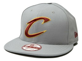 Cleveland Cavaliers New Era 9FIFTY NBA Finals Light Gray Adjustable Snap... - £17.89 GBP