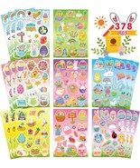 378 PCS Easter Stickers for Kids Spring Stickers Assorted Easter Egg Bun... - £15.69 GBP