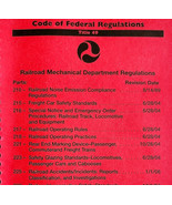 2006 Railroad Locomotive Code Of Federal Regulations Book PB Trains US D... - $29.99