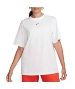 Nike Sportswear Essential Women&#39;s T-Shirt (White/Black) Size XX-Large - $57.52 CAD