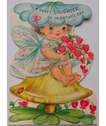 Vintage Hallmark To A Sweet Daughter On Valentine’s Day Card Unused - $8.13 CAD
