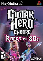 Guitar Hero Encore Rocks the 80s - PlayStation 2  - £19.93 GBP