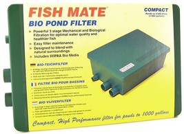 Fish Mate Compact Bio Pond Filter for Ponds - 1000 gallon - £52.03 GBP