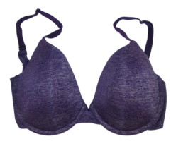 Victoria&#39;s Secret Purple Demi Bra Semi Uplift Under Wire Women&#39;s Size 32DD - £6.33 GBP