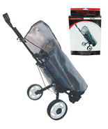 BRAND FUSION GOLF BAG RAIN CAPE, CLEAR PLASTIC, FIT&#39;S MOST GOLF BAGS - $11.27
