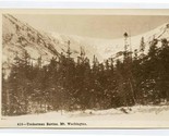 Tuckerman Ravine Mt Washington New Hampshire Real Photo Postcard - £14.03 GBP