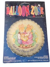 American Greetings Balloon For The Proud Parents Mylar One Balloon Baby Retro - $4.46
