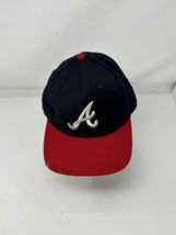 VTG 90s Atlanta Braves Wool Sports Specialties Pro Fitted Hat Cap Size 7 1/2 - £13.32 GBP