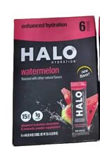 Halo Hydration - Electrolyte Drink Mix | Hydration | Watermelon (6 Packets) - $12.86