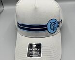 New York City FC Hat Men Gray Green Fanatics MLS Snap Back Cap - $17.94