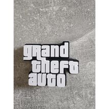 Grand Theft Auto GTA Logo Sign 3D Printed Desk Shelf Decor Gamer Gift Ga... - $13.71