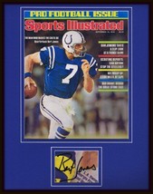 Bert Jones Signed Framed 1976 Sports Illustrated Magazine Cover Display Colts - £71.43 GBP