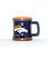 Denver Broncos 2oz Sculpted Mini Mug NFL - £11.88 GBP